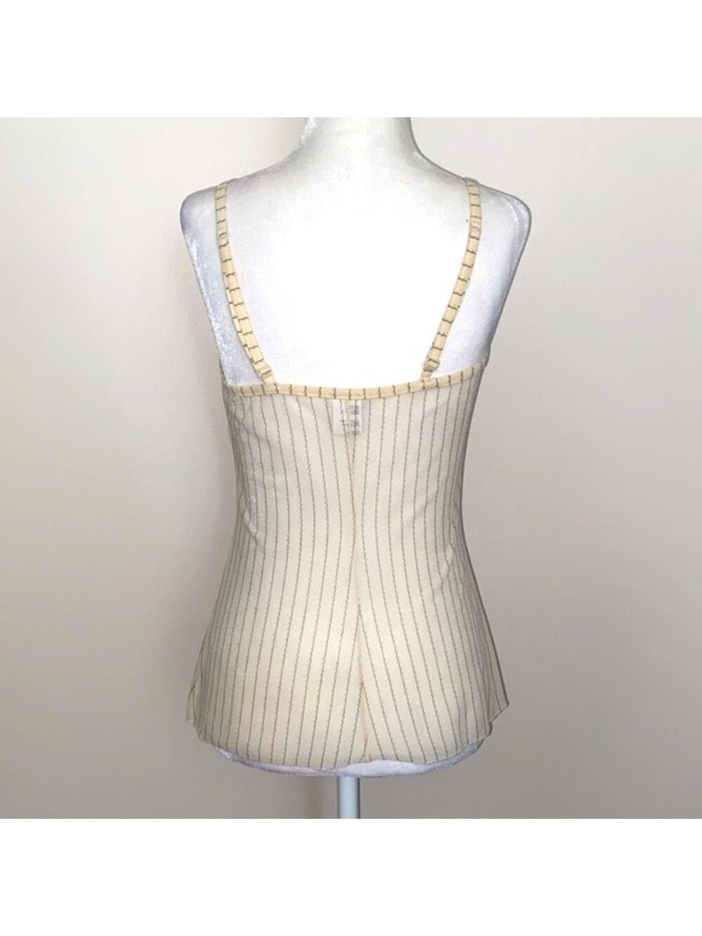 Vintage 90’s Intimissi sheer pin stripe cami - Picture 4 of 11